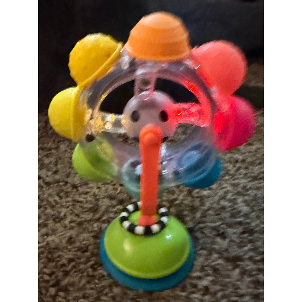 Sassy-Light-Up Rainbow Reel Tray Toy